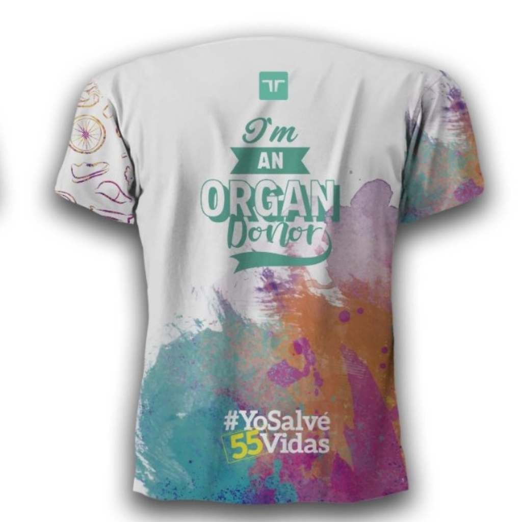 Camiseta Hombre Color  Full 'I'm an organ donor' _2