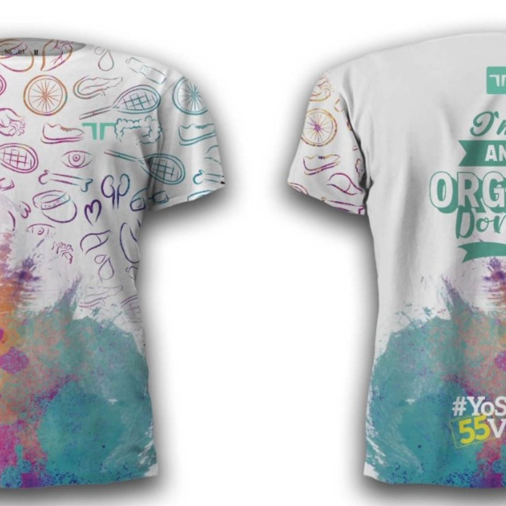 Camiseta Hombre Color  Full 'I'm an organ donor' _3